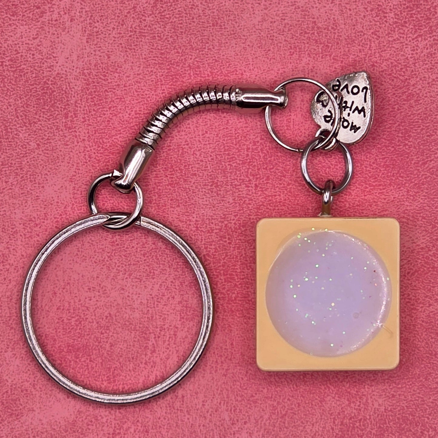 Handmade Vintage Scrabble® Tile Keyring - Letters A, B, F, G, H, L, N, S, W, Y