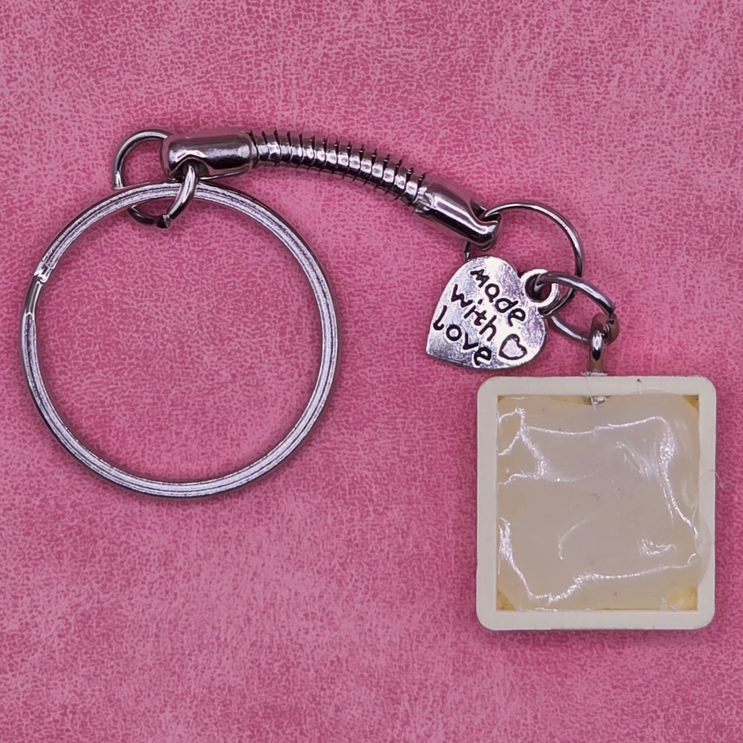 Handmade Vintage Scrabble® Tile Keyring - Letter J