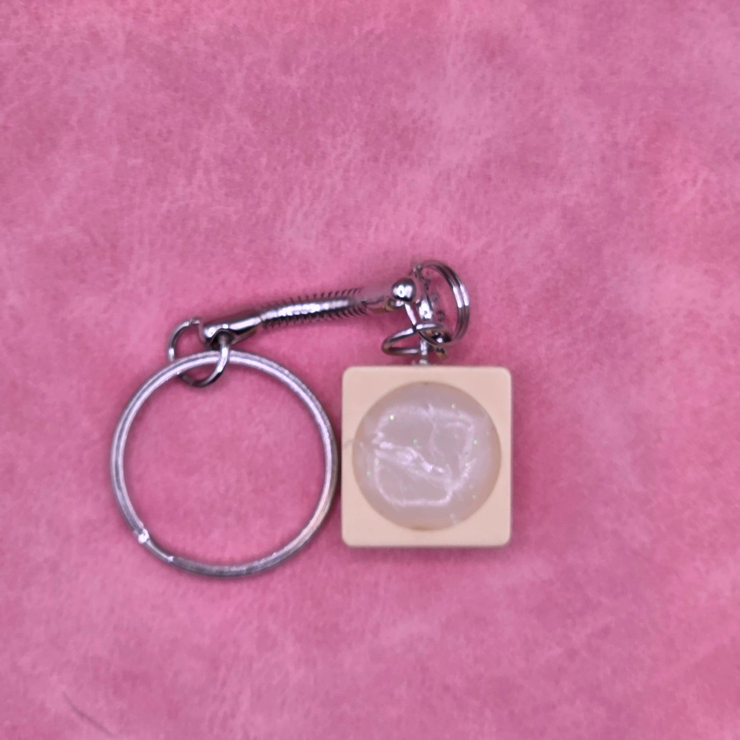 Handmade Vintage Scrabble® Tile Keyring - Letter R
